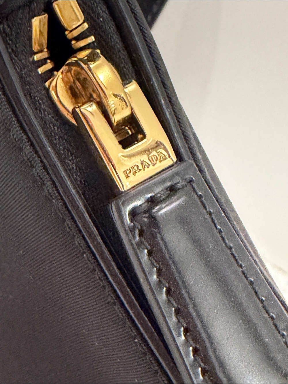 Prada small nylon/leather Arque satchel - Picture 3 of 6